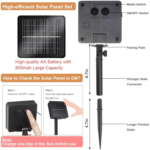 6 Pack Solar Christmas Pathway Lights X2296