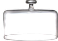 Handmade Glass Cake Dome 10.5" Diameter Clear K57035