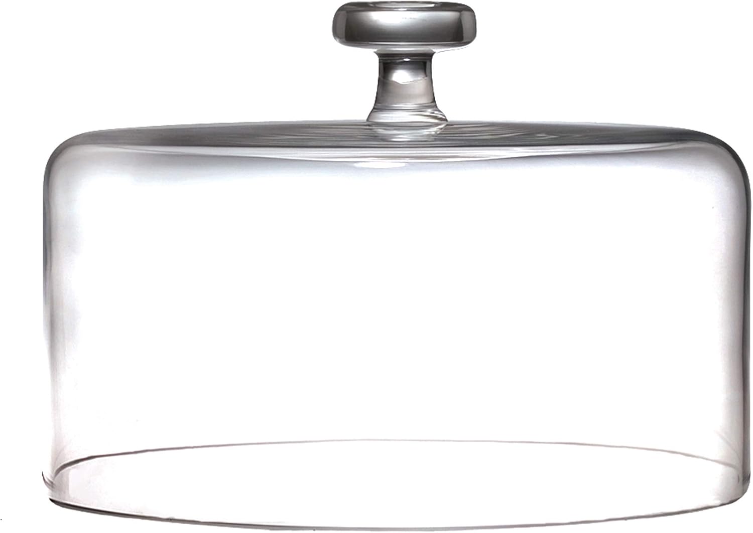 Handmade Glass Cake Dome 10.5" Diameter Clear K57035