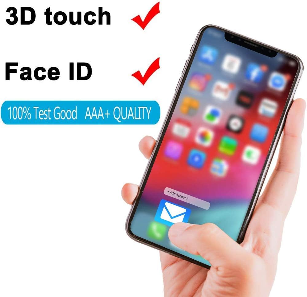 iPhone 11 LCD Display 3D Touch Digitizer Assembly 6.1 inch with Repair Tools and Screen Protector D968962