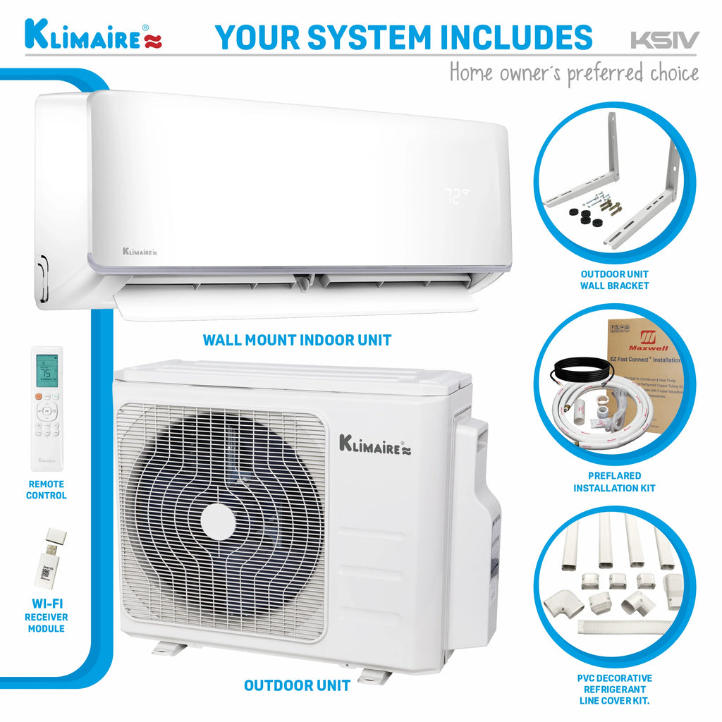24,000 Btu 18.5 SEER2 Ductless Mini-Split Heat Pump Air Conditioner P89045