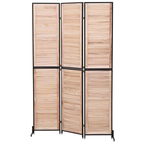 5.9 FT Wooden Room Divider H45630