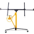Black+Yellow Drywall Panel Hoist 150LBS Q806585