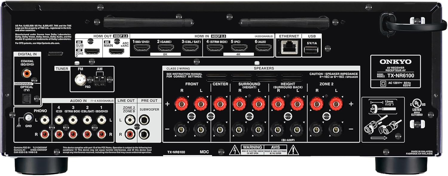 7.2 Channel Network AV Receiver P958416