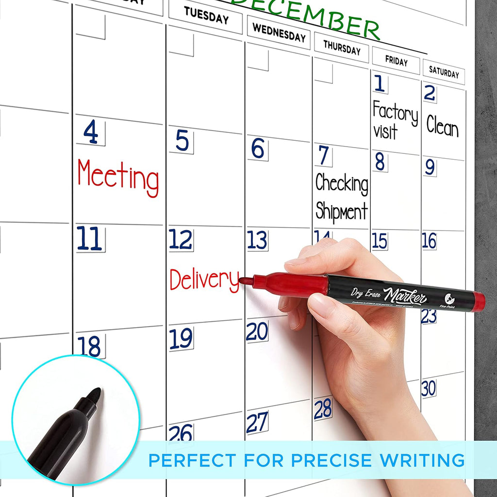 100"x36" White Board Calendar Dry Erase Wall Calendar X207331