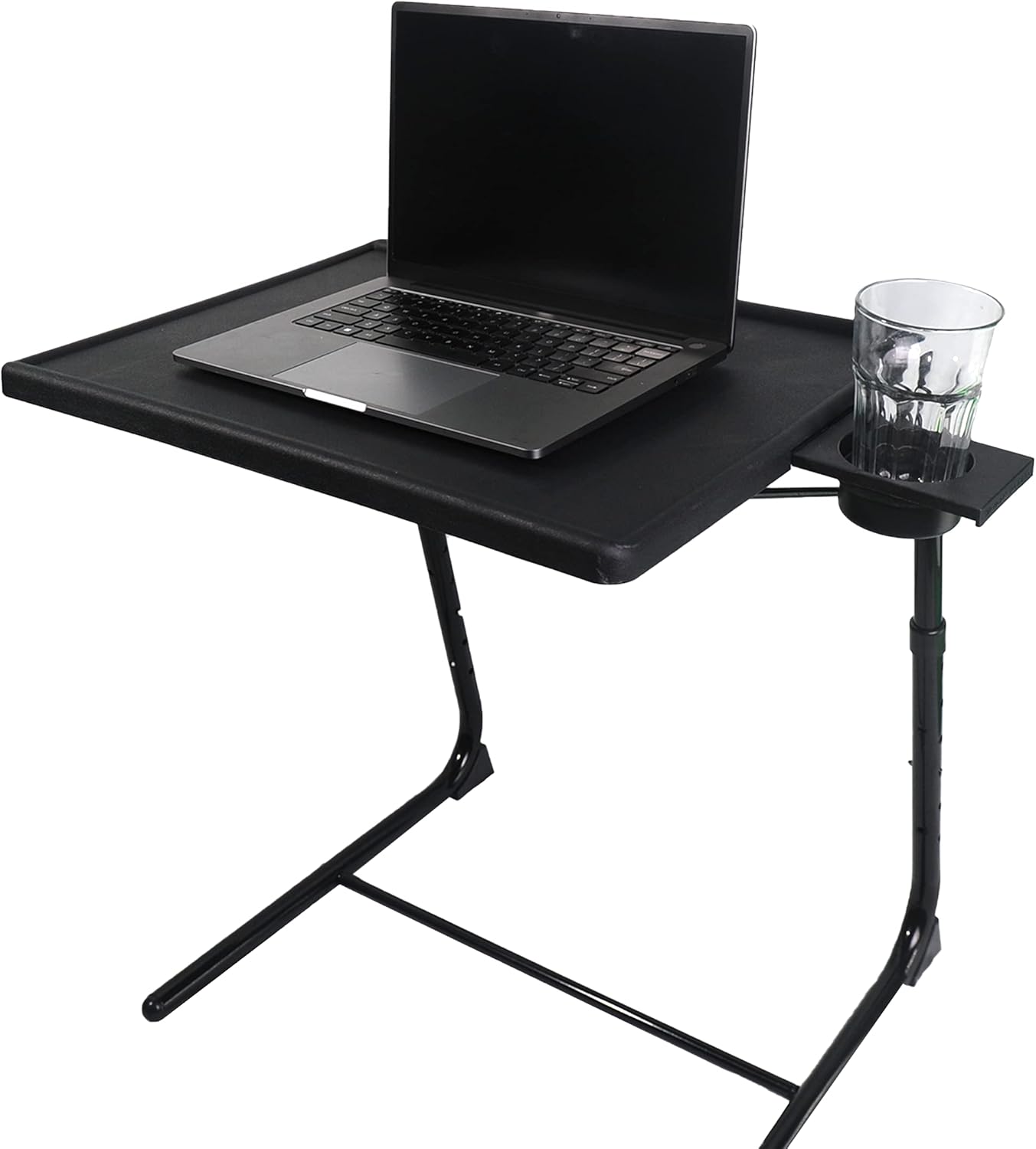 Adjustable Folding TV Tray Table with 6 Height Adjustments E981487