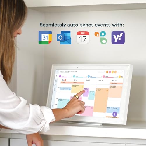 15-inch Wall Planner Digital Calendar Smart Touchscreen Interactive Display L970