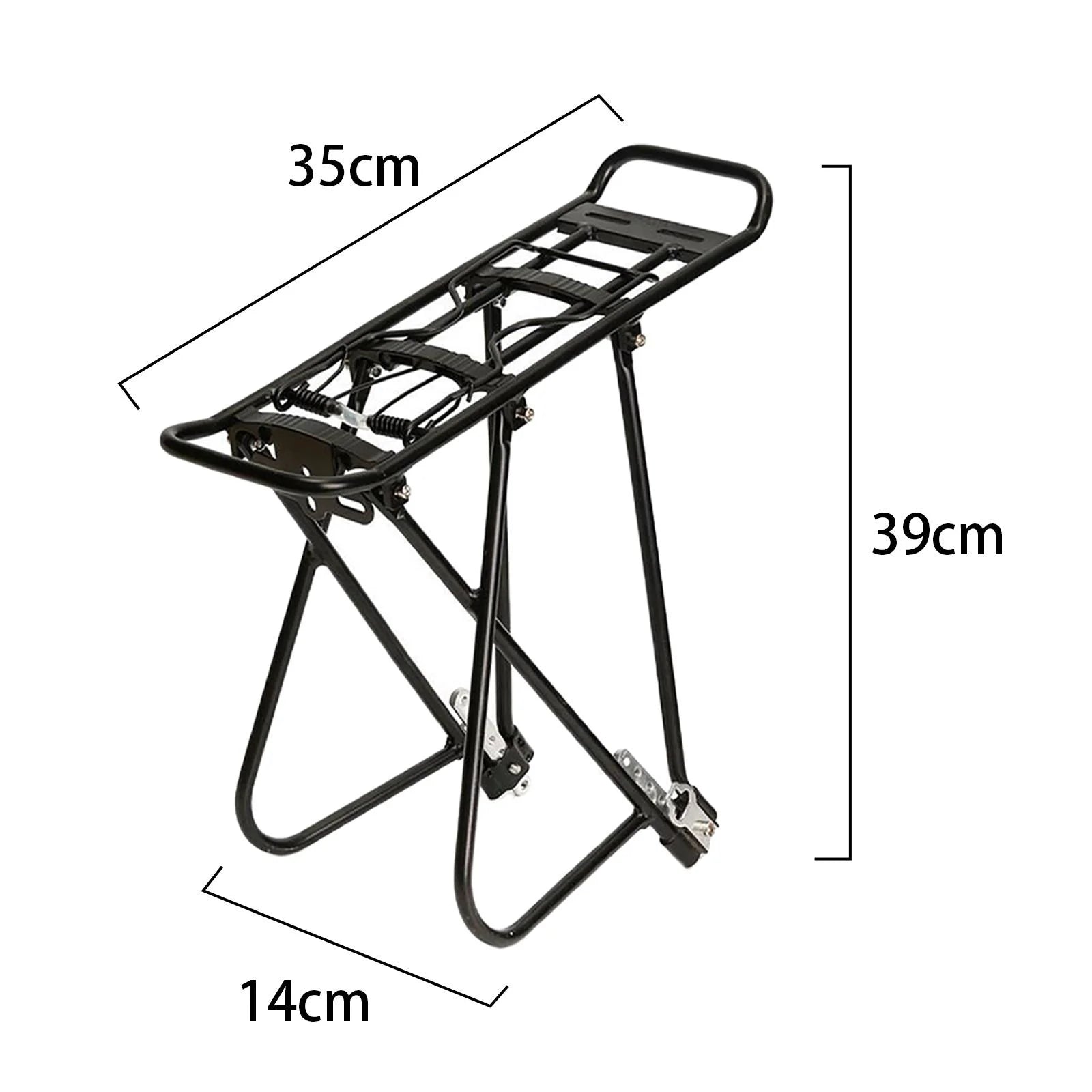 Rear Bike Rack Carrier 55 lbs Capacity W66370