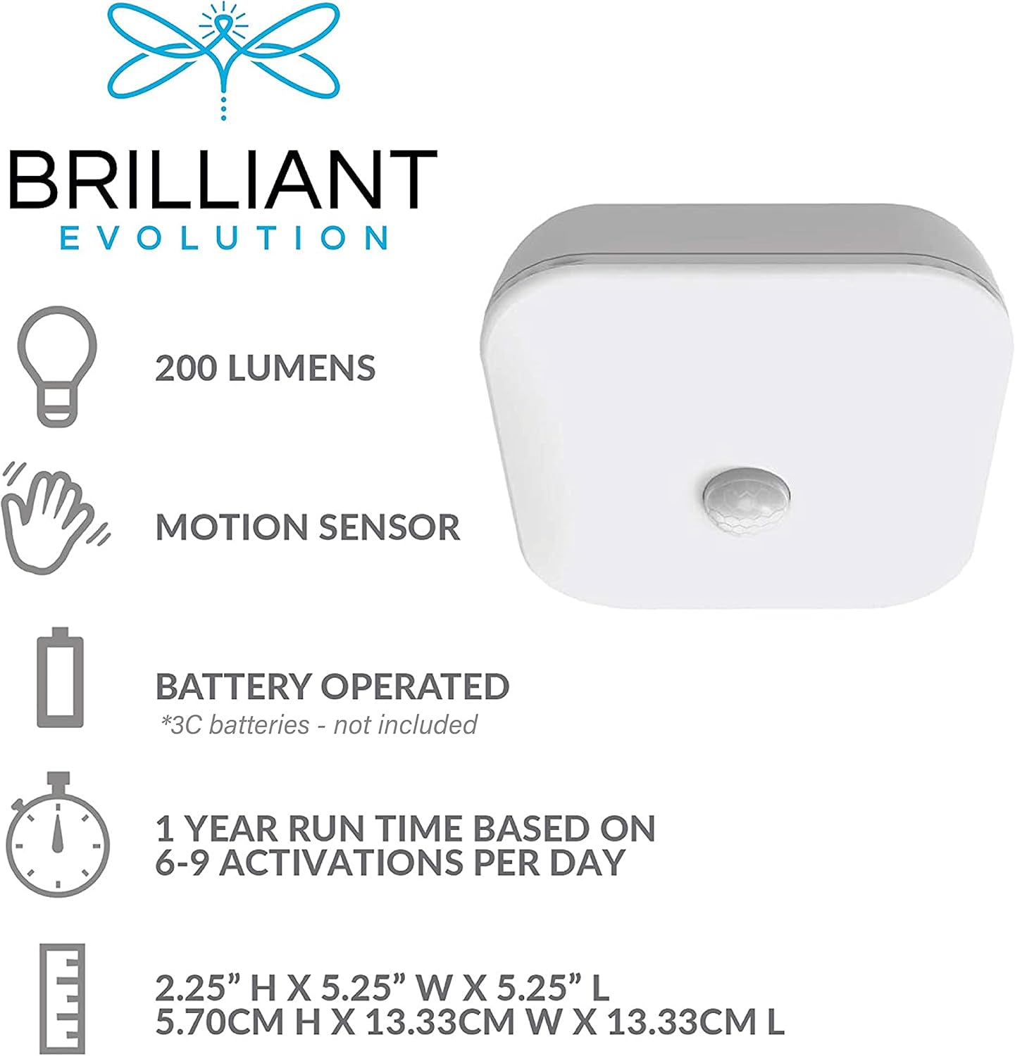 Wireless Motion Sensor LED Ceiling Light J895213