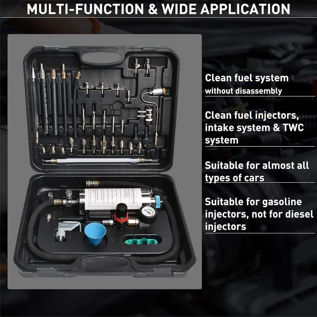 Fuel Injection Cleaner Tool (600ML, 140PSI) L47189