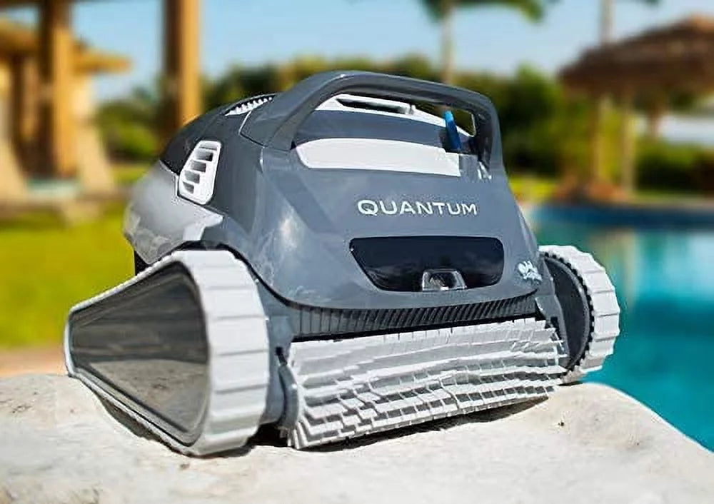 Quantum Automatic Robotic Pool Cleaner with Extra-Large Filter Basket B6425