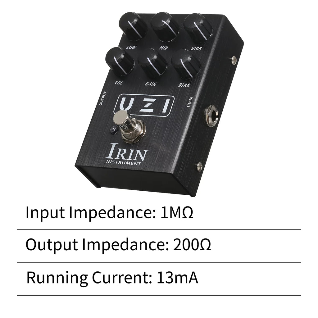 Guitar Heavy Distortion Effect Simulator Pedal R6623