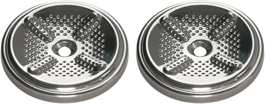 Pack Of 2 Round Stainless Steel Coffee Filter Basket V5273