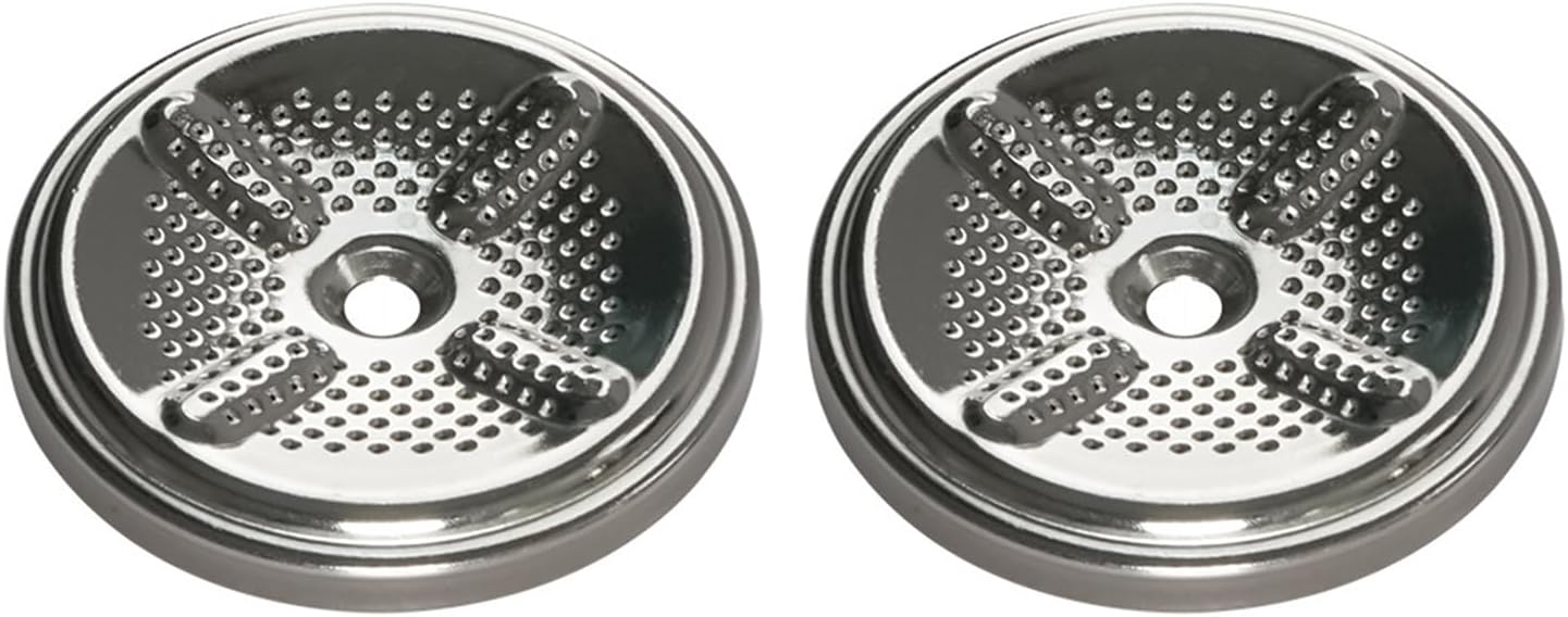Pack Of 2 Round Stainless Steel Coffee Filter Basket V5273