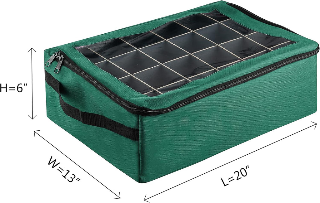 48 Christmas Ornament Organizer Storage Box L156