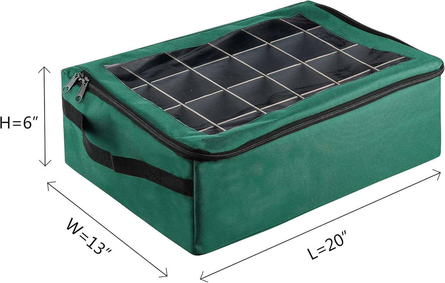 48 Christmas Ornament Organizer Storage Box L156