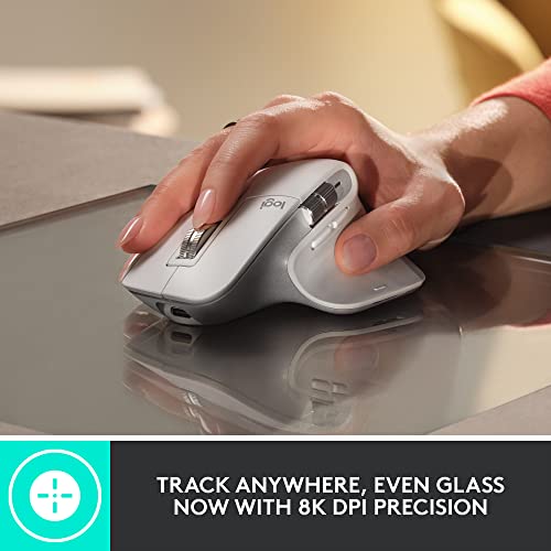 Wireless Performance Mouse with 8K DPI, USB-C, Bluetooth, Graphite T7549