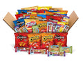 50 Count Variety Box of Chips, Snacks, and Chewy Bars V276