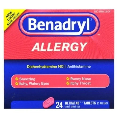 24 Ct Antihistamine Tablets V691