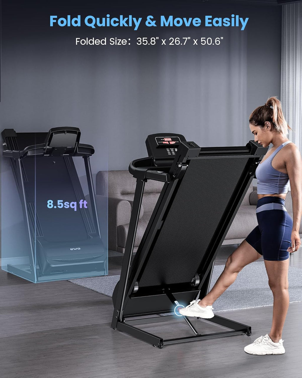 6% Incline Treadmill with Wide Belt, 3.0 hp K9820