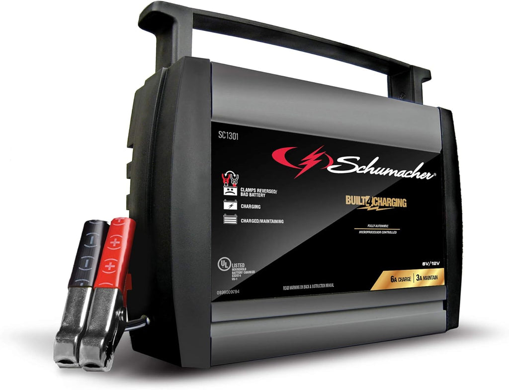 15 Amp 3 Amp 6V 12V Automatic Battery Charger Maintainer W481
