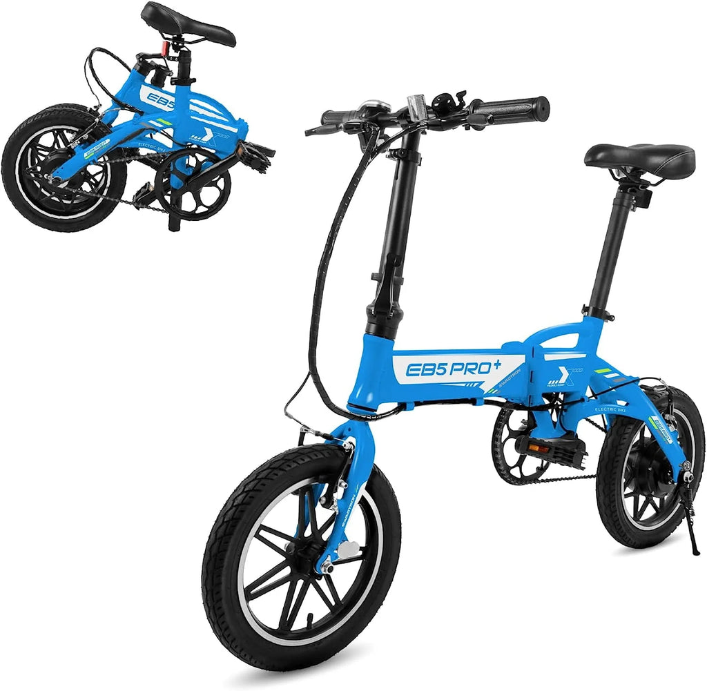 Lightweight Aluminum Folding Electric Bike with Pedals G95087