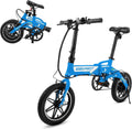 Lightweight Aluminum Folding Electric Bike with Pedals G95087