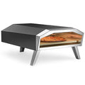 Electric Pizza Oven with 12 Inch Ceramic Stone, Stainless Steel N34419