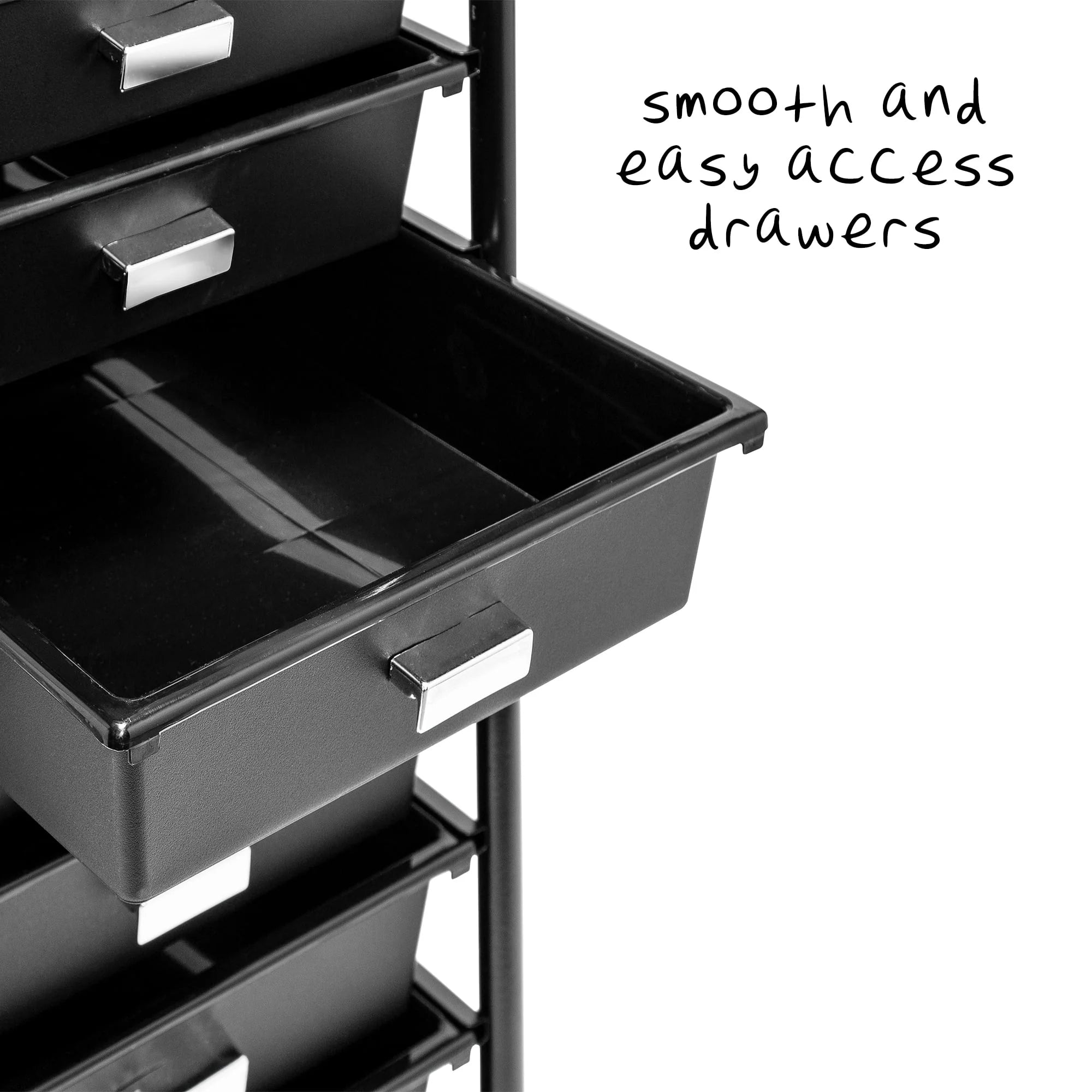 10-Drawer Multi-Color Rolling Cart A849