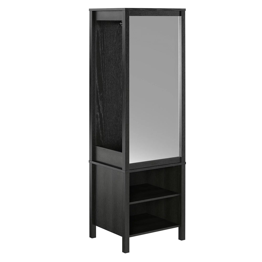 Black Oak Wardrobe Q627386