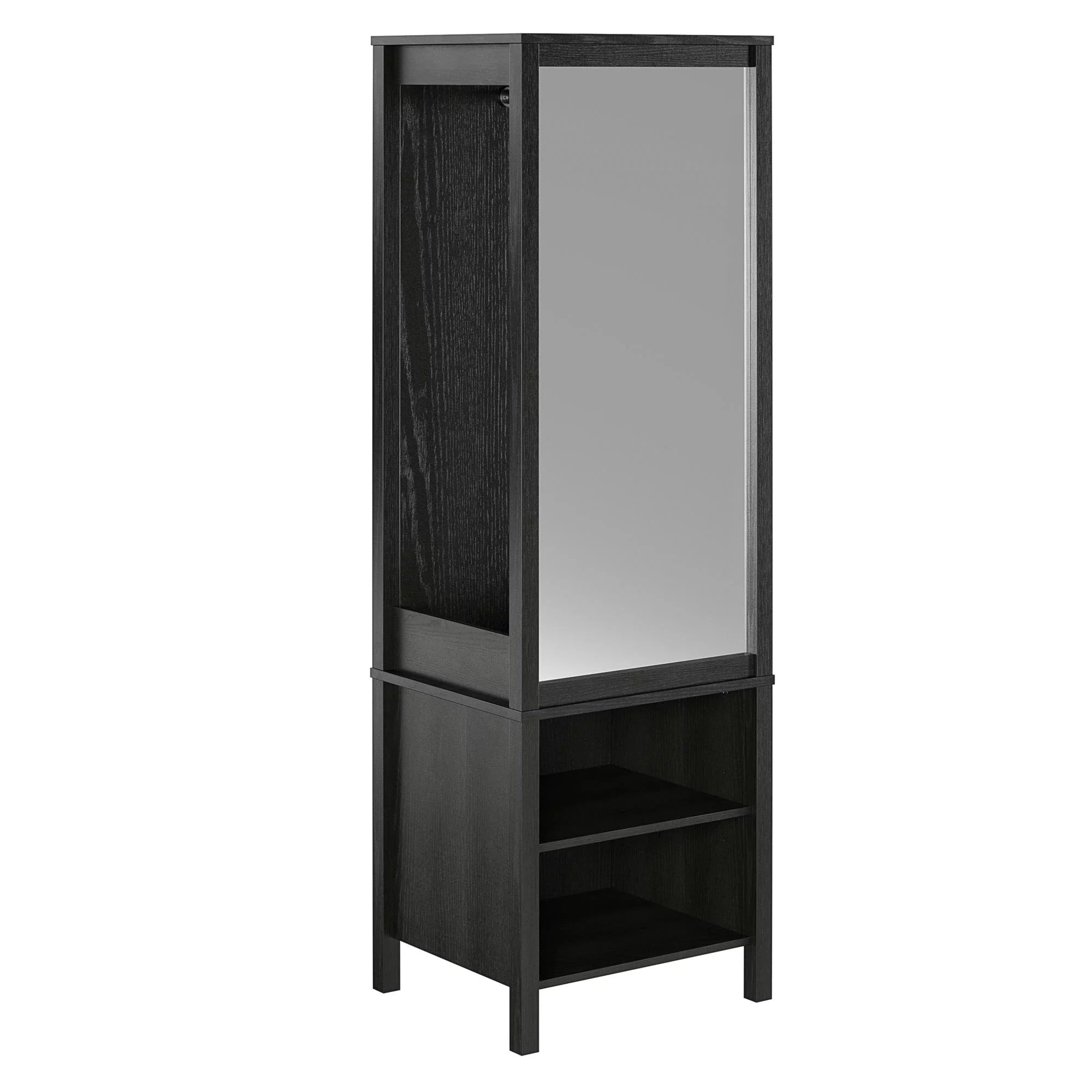 Black Oak Wardrobe Q627386