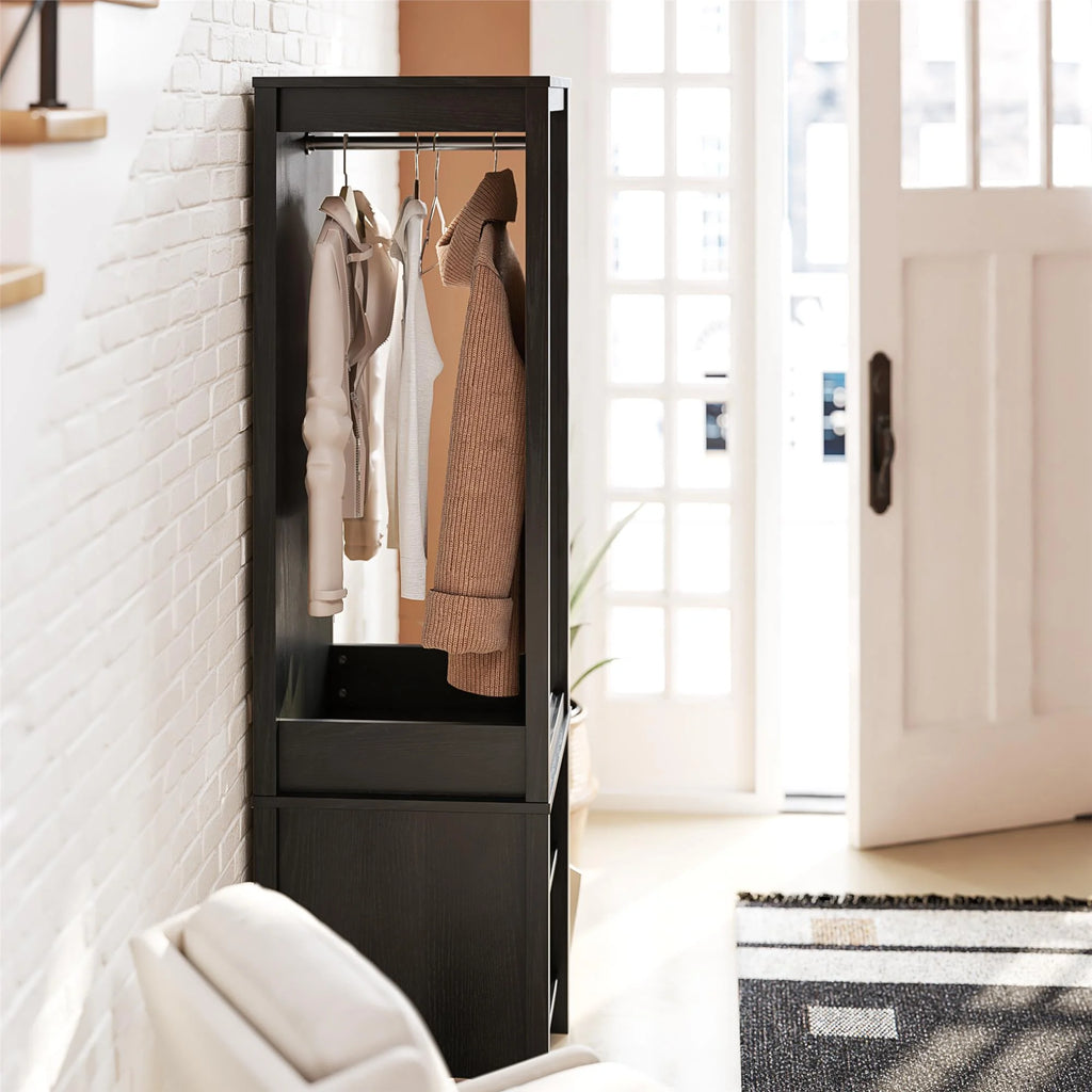 Black Oak Wardrobe Q627386