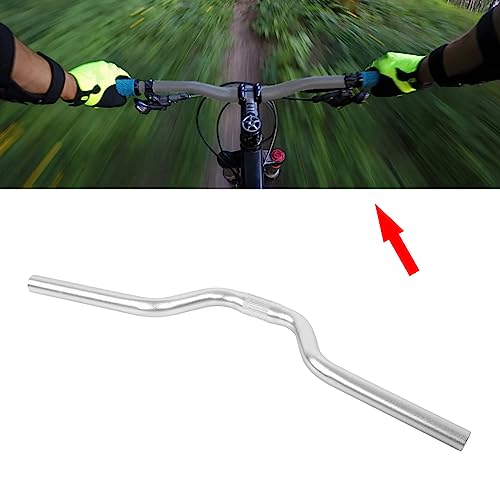 Black Aluminum Bike Riser Bar Handlebar 25.4Mm*520Mm O67301