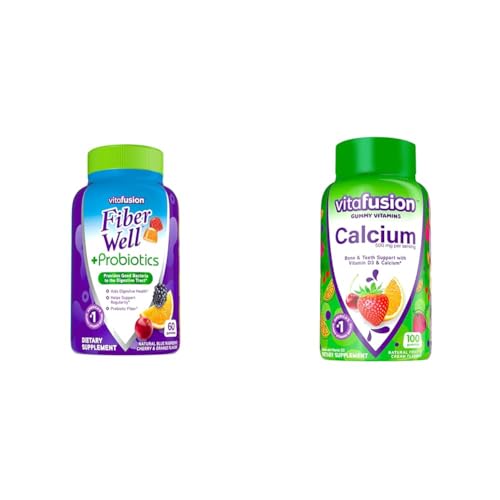 60 Count Fiber Well Probiotics Gummies J7010