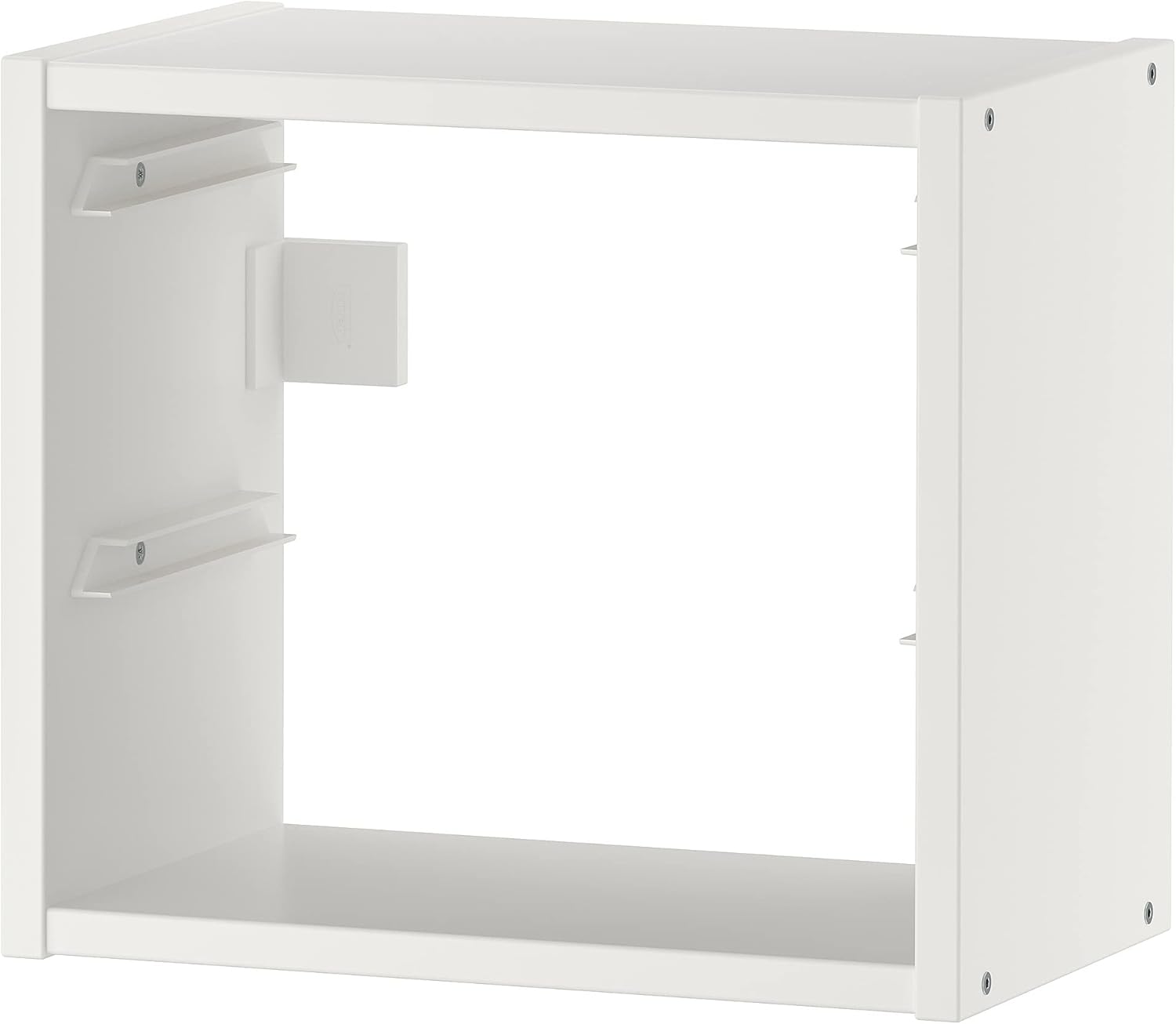 White wall storage, 34x21x30 cm W8127