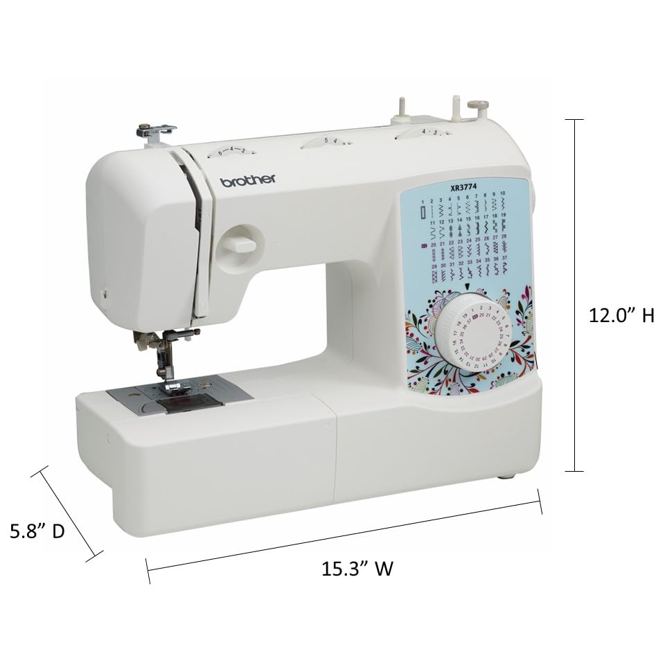 37 Built-in Stitches Sewing and Quilting Machine with Wide Table N805