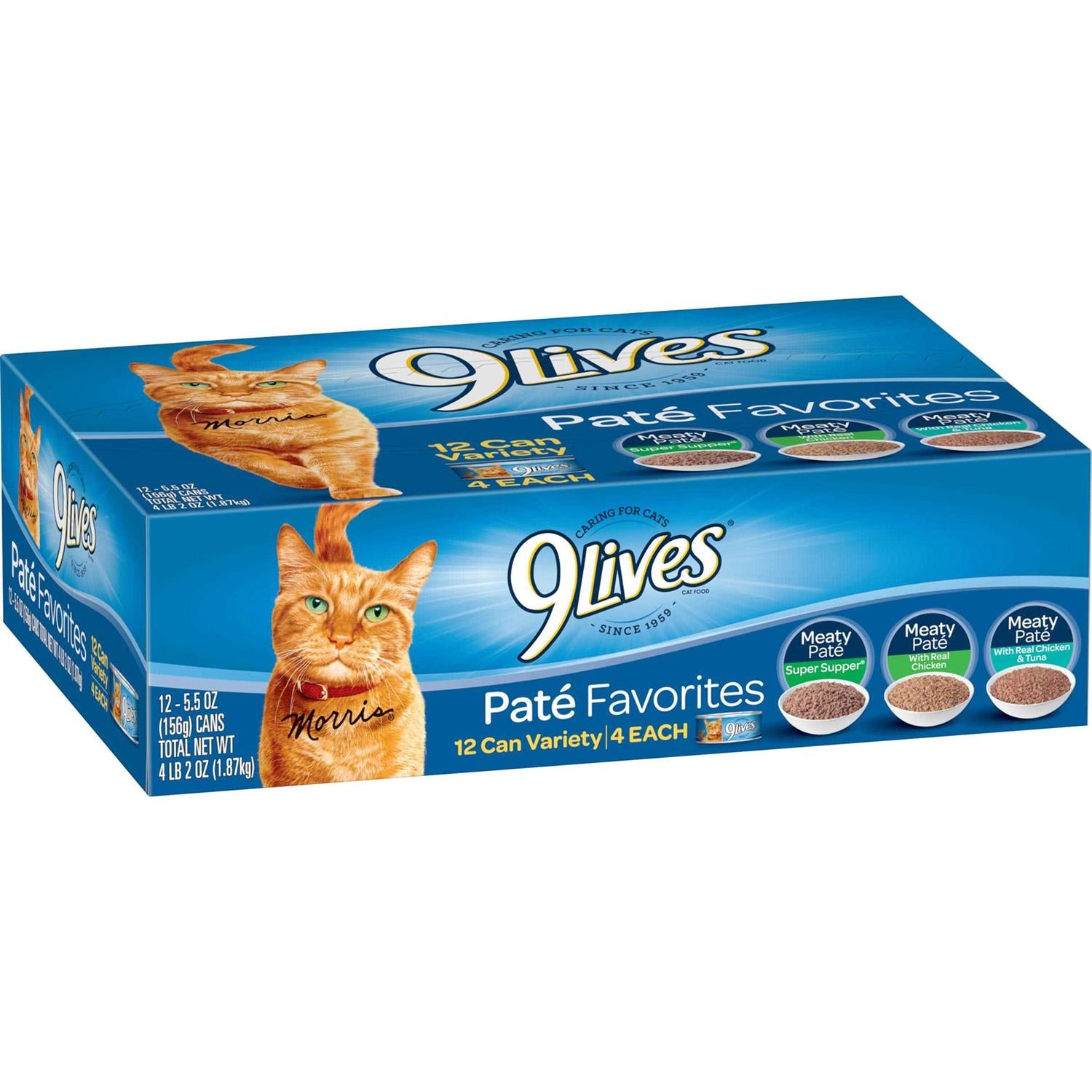 9Lives Favorites Wet Cat Food Variety Pack D27514