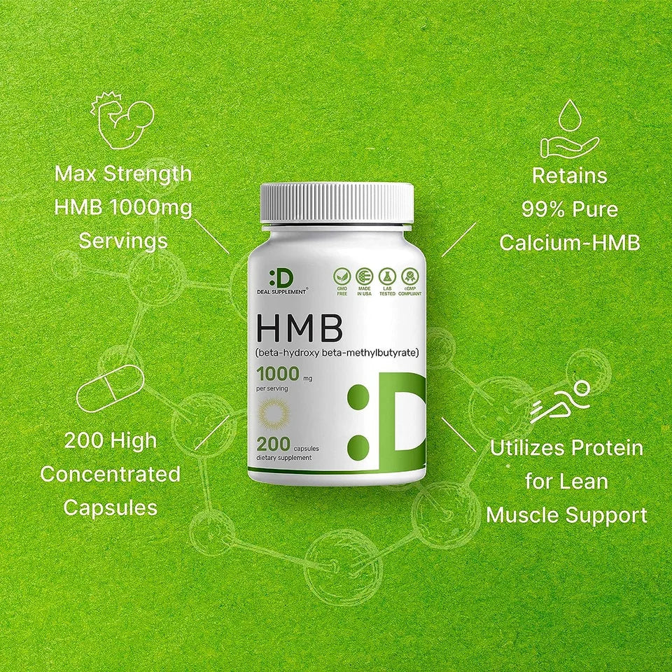 HMB 1000mg 300 Capsules N655