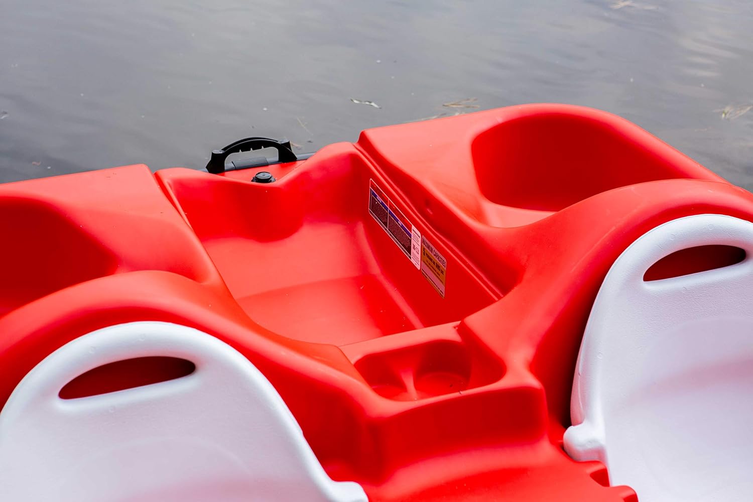 Red White Adjustable 5 Seat Pedal Boat W80140