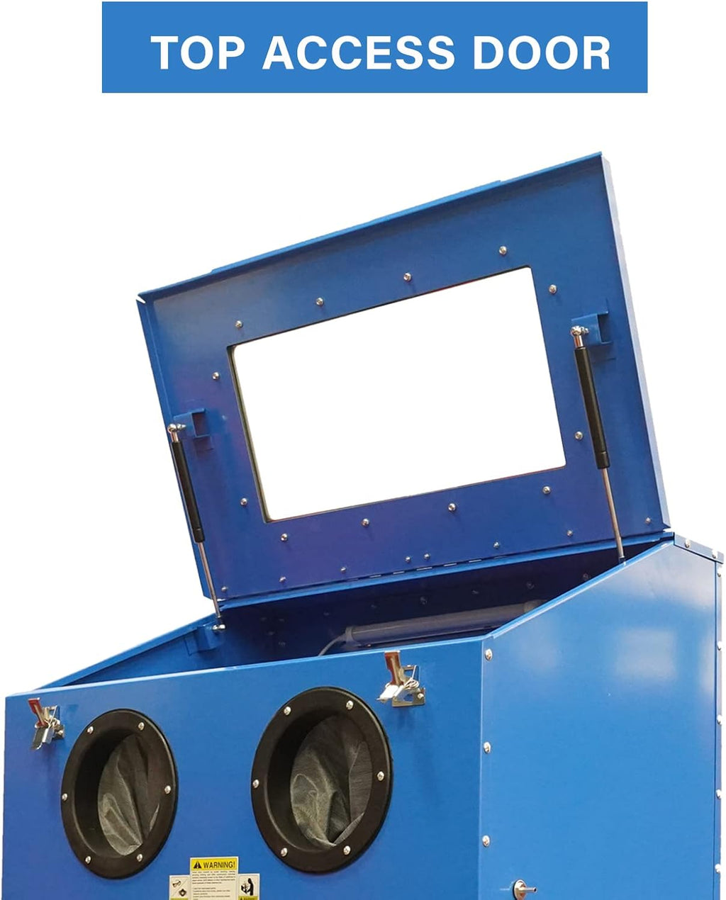 90 Gallon Sandblasting Cabinet with Dust Collection S576400