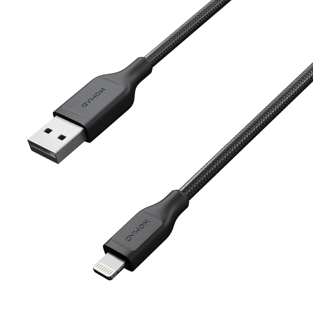 Black 2.0M USB-A to Lightning Cable T744