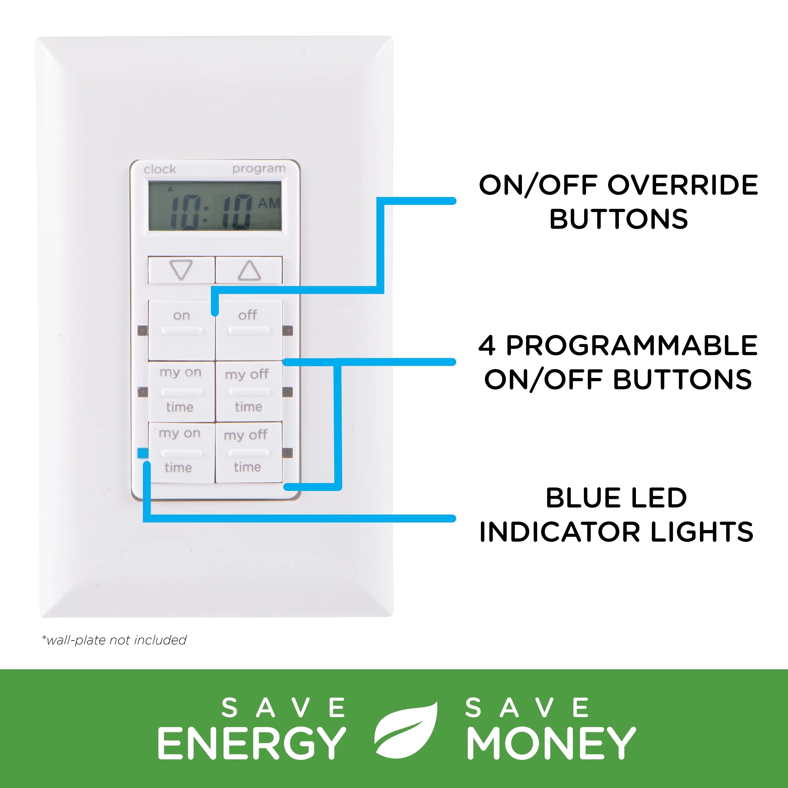 In-Wall Digital Timer H655