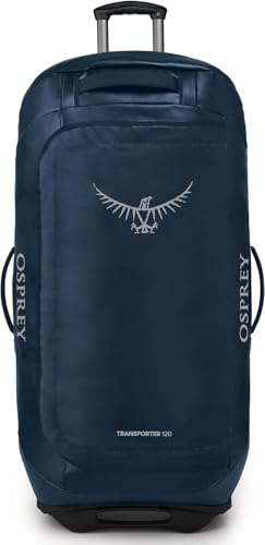 Black 120L Wheeled Travel Duffel Bag V585