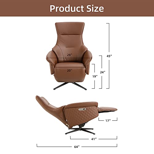 Grey Power Recliner Chair with 2 Motors R40241