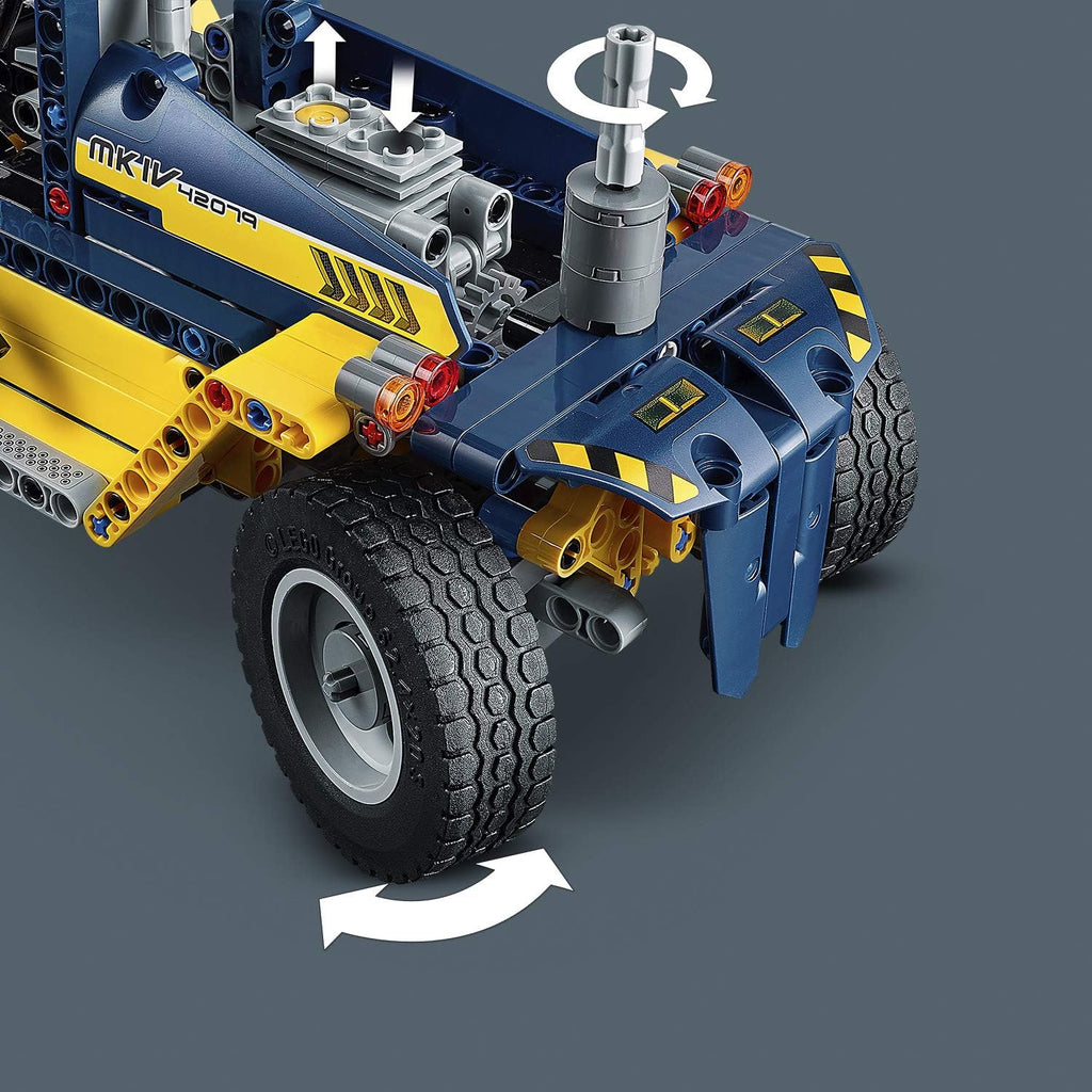 Heavy Duty Forklift Building Kit (592 Pieces) S2163
