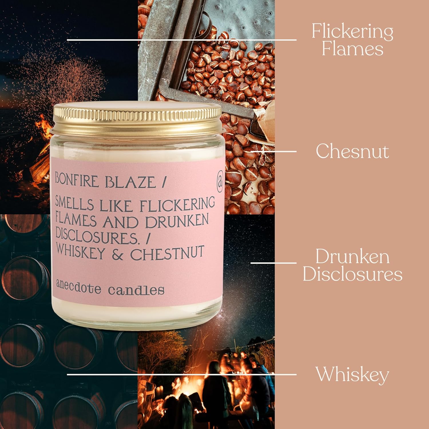 Coconut Soy Wax Candle Jar - 7.8 Oz Q26213