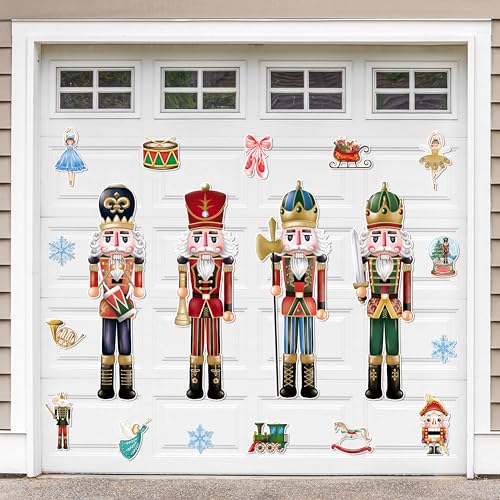 19 Pcs Christmas Garage Door Decoration Magnet U3433