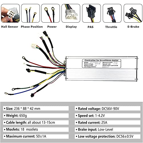 Electric Bike Conversion Kit 48V 1500W 26 inch Front Wheel Hub Motor G669312