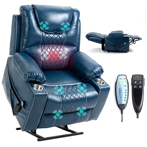 Lift Recliner Chair with Heat and Cup Holder I63054
