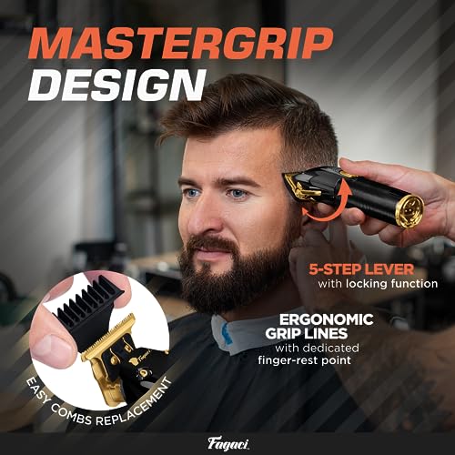 Professional Hair Clippers Set Turbo Power with Precise Cutting, Cordless Hair Clippers and Trimmers Set X11288